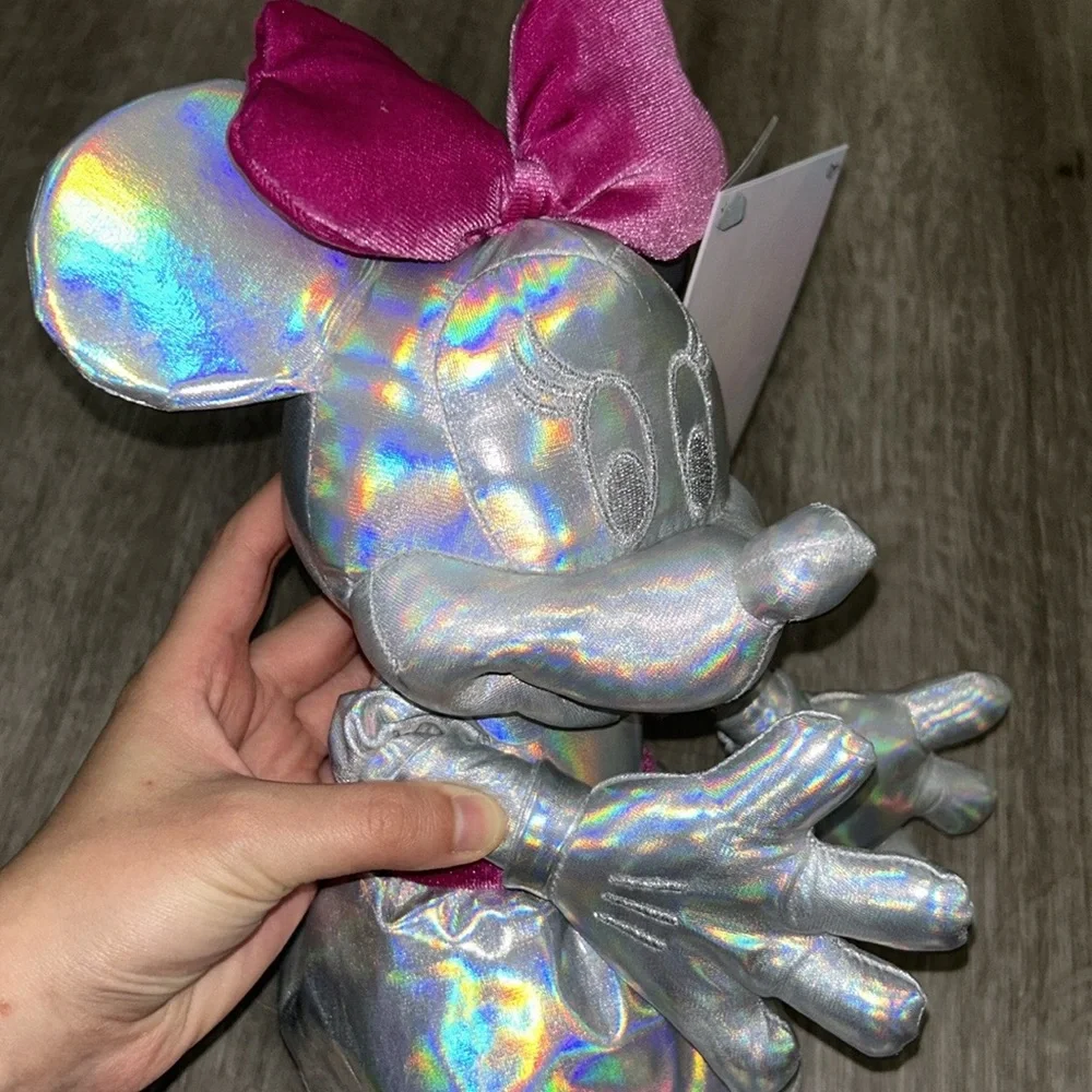 💜Firm Price💜 Disney Minnie Mouse 100 years Platinum Anniversary Plush